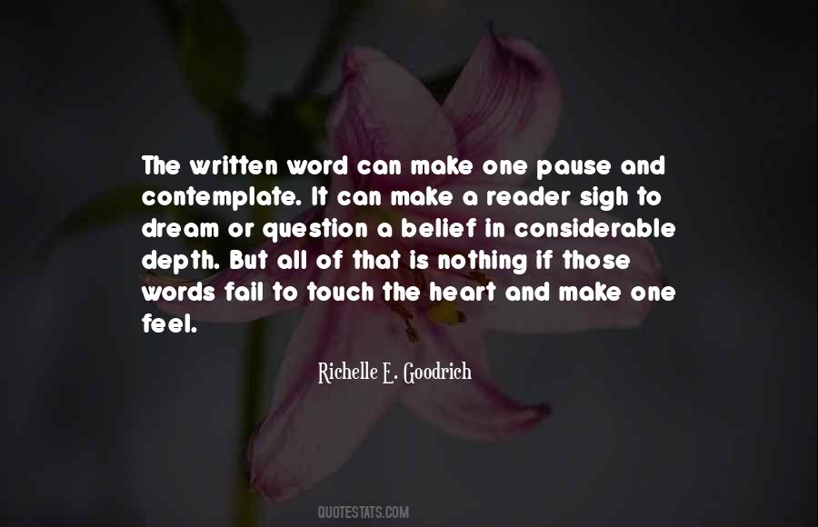 Quotes About Writing Your Feelings #399072