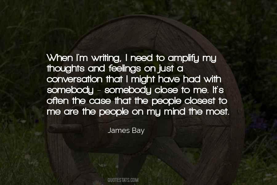 Quotes About Writing Your Feelings #509872