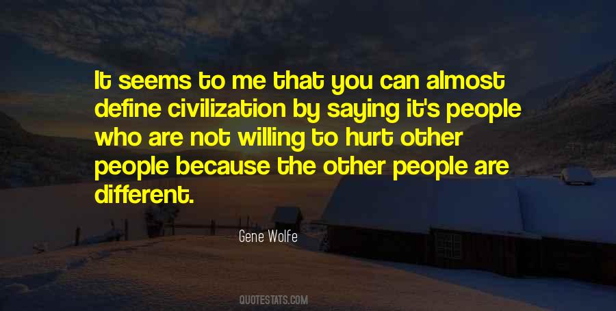 Define Who You Are Quotes #1053684