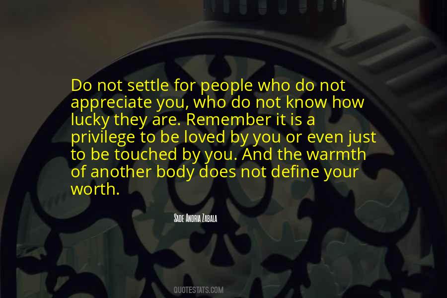 Define Who You Are Quotes #1095418