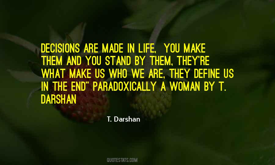 Define Who You Are Quotes #1124732