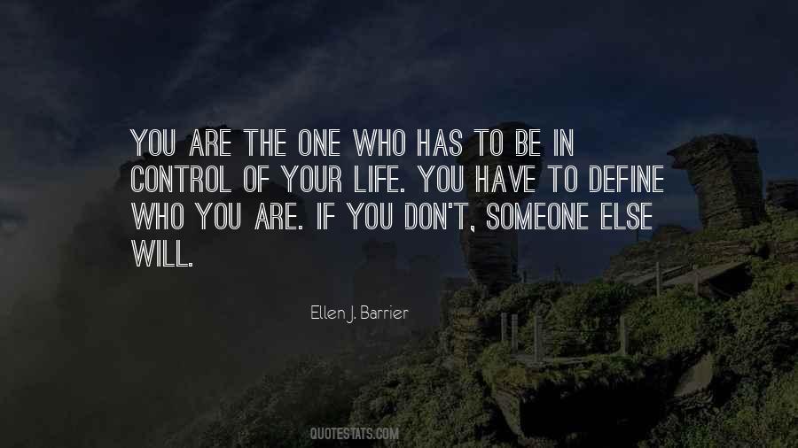 Define Who You Are Quotes #1369431