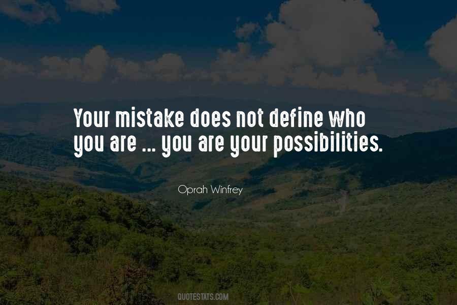 Define Who You Are Quotes #1451527