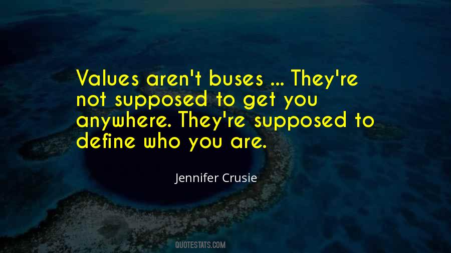 Define Who You Are Quotes #188272