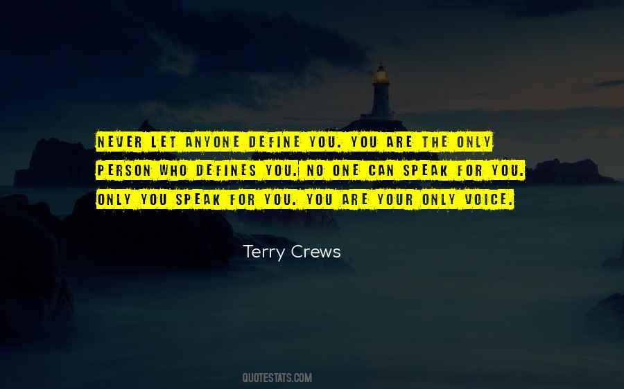 Define Who You Are Quotes #388130