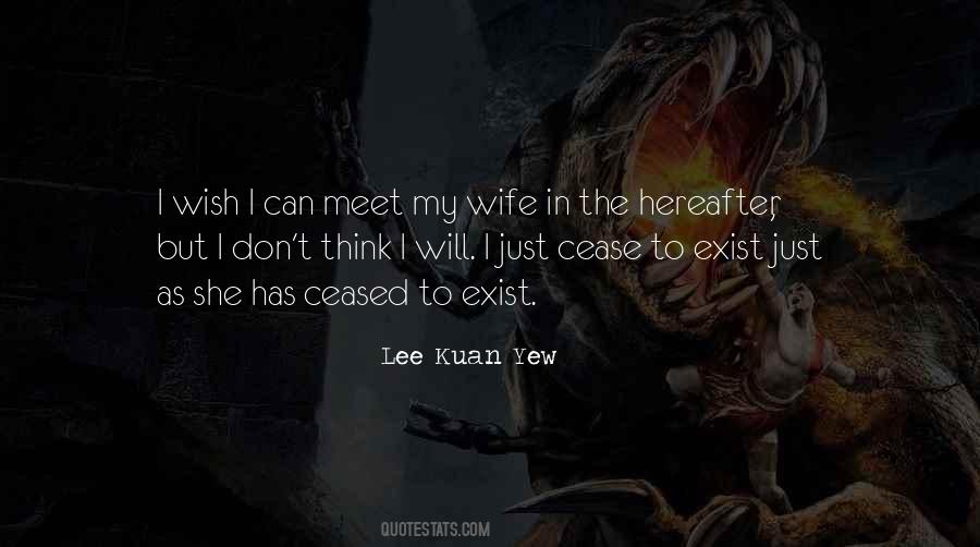 Ceased To Exist Quotes #252649