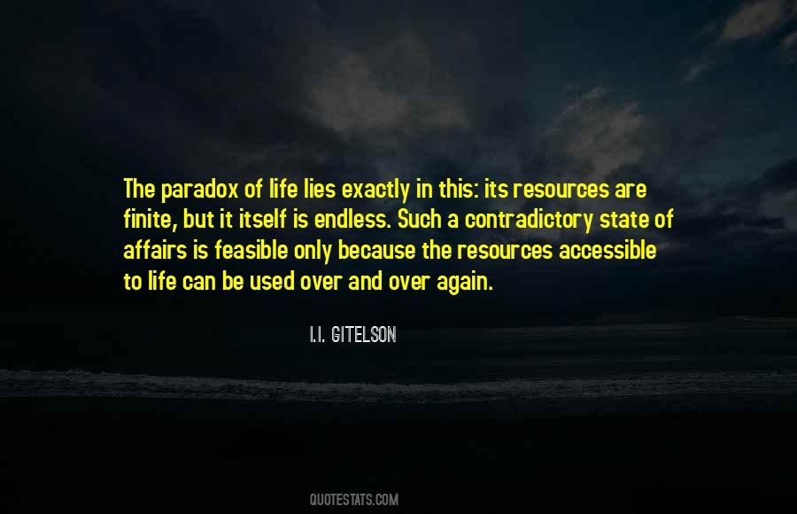 Finite Resources Quotes #162057