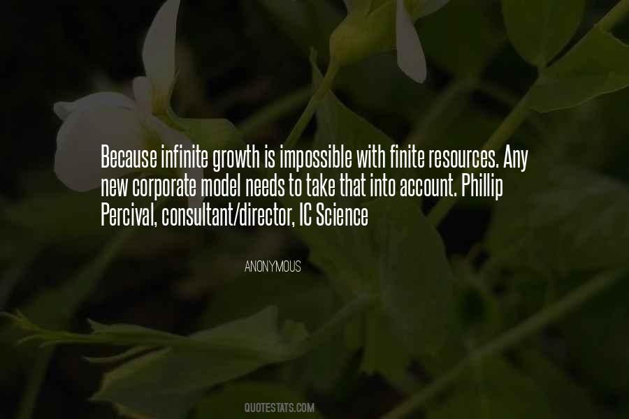 Finite Resources Quotes #227222