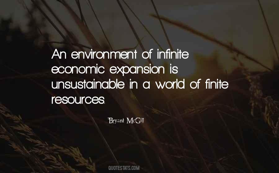 Finite Resources Quotes #989528