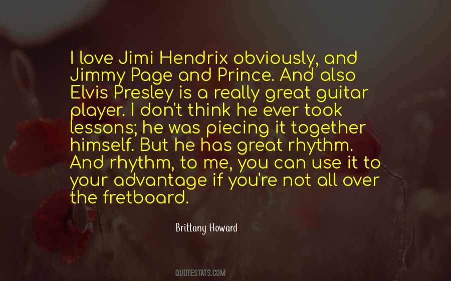 Quotes About Guitar And Love #604098