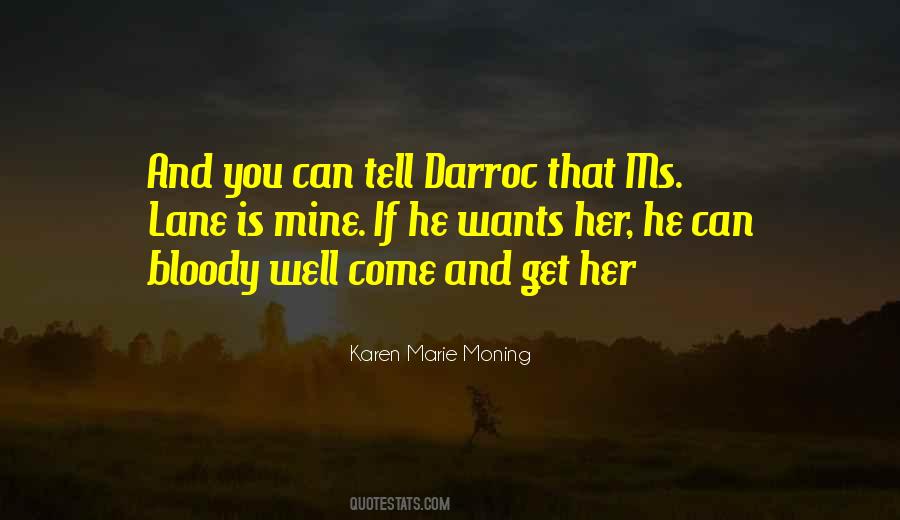 Dreamfever Karen Quotes #1682857