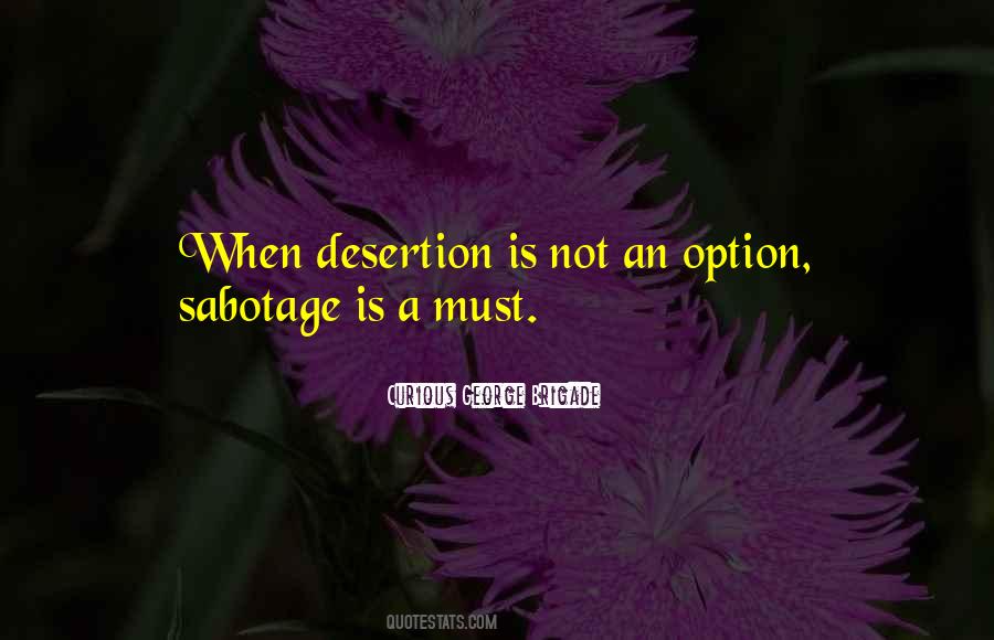 Quotes About Desertion #1782906