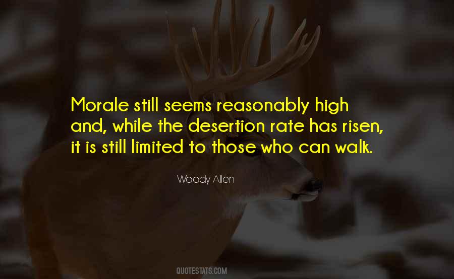 Quotes About Desertion #946314
