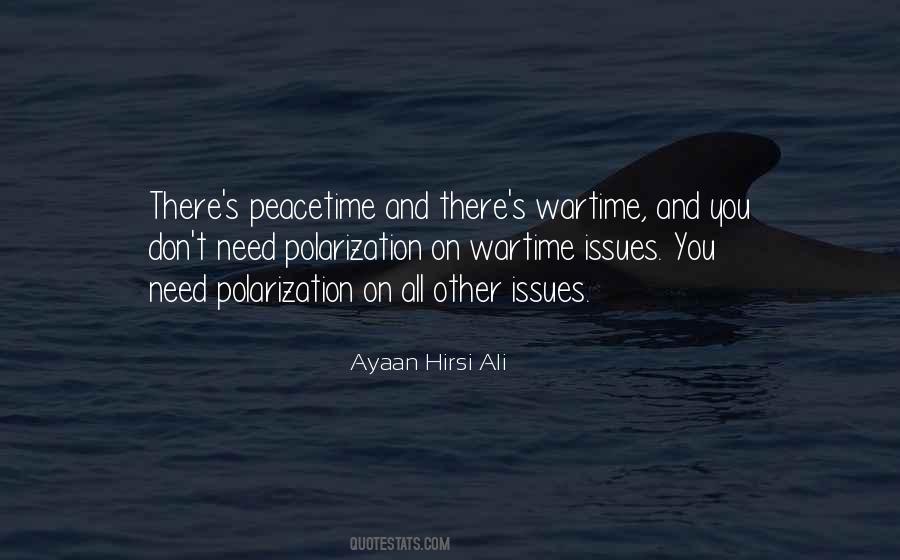 Quotes About Peacetime #1787892