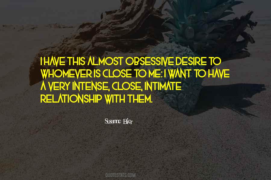 Obsessive Desire Quotes #981815