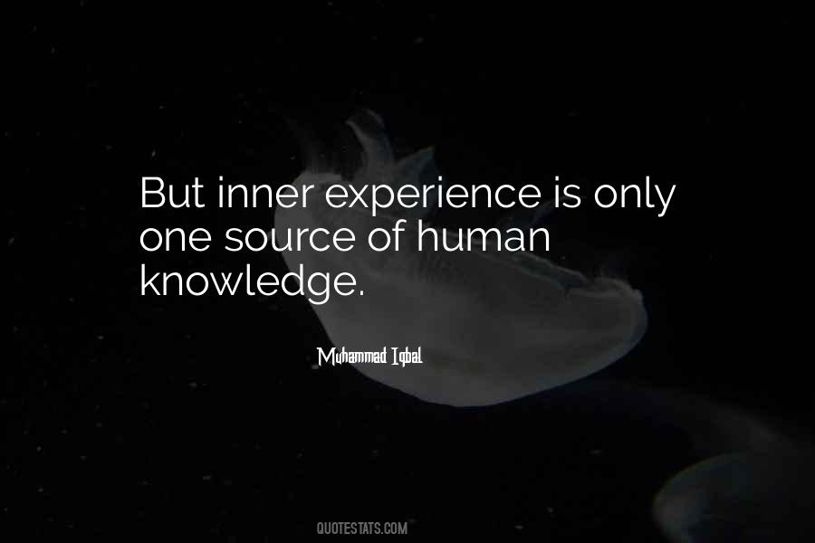 Only Source Of Knowledge Is Experience Quotes #1857030