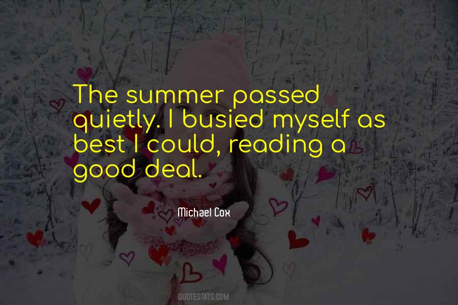 Quotes About Summer Reading #217822