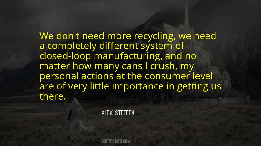 Quotes About The Importance Of Recycling #714313