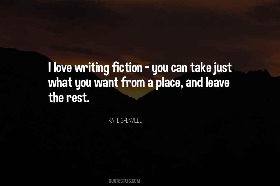 Quotes About A Place You Love #388128