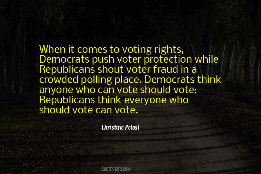 Quotes About Rights To Vote #1635011