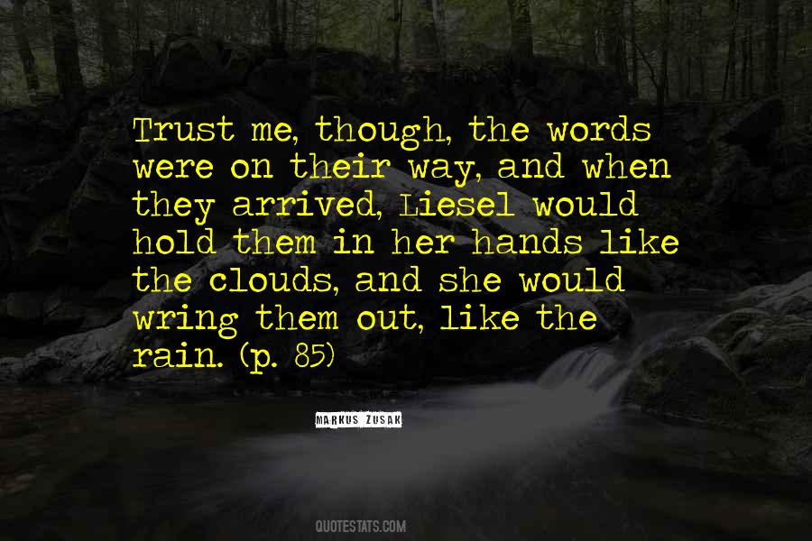 Quotes About Trust In The Book Thief #1675597