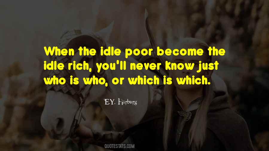 Quotes About Rich Versus Poor #47974