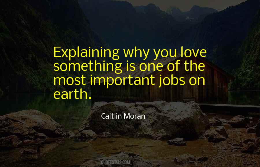 Quotes About Explaining Love #575960