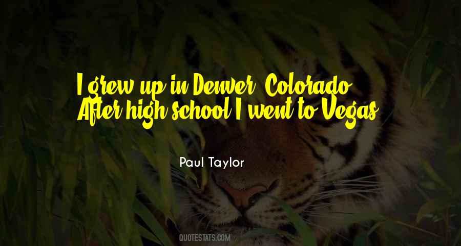 Quotes About Colorado #136055