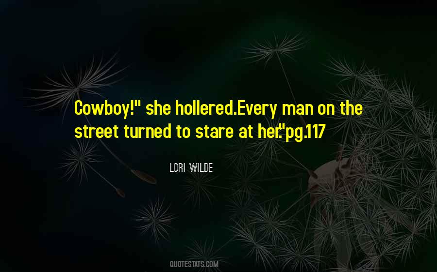 Cowboy Romance Quotes #48364