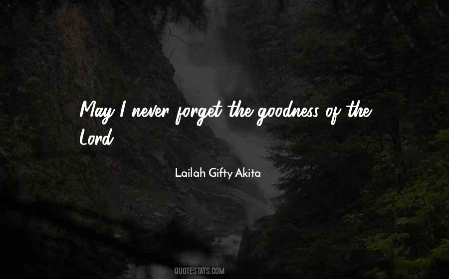 Quotes About The Goodness Of The Lord #1373476