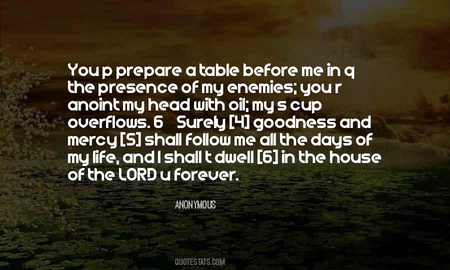 Quotes About The Goodness Of The Lord #1816352