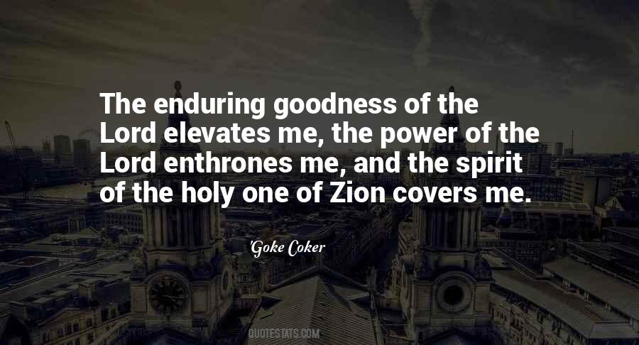 Quotes About The Goodness Of The Lord #950076