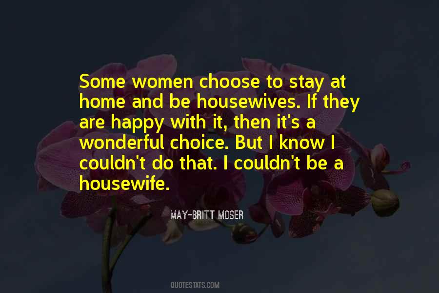 Quotes About A Housewife #1130193