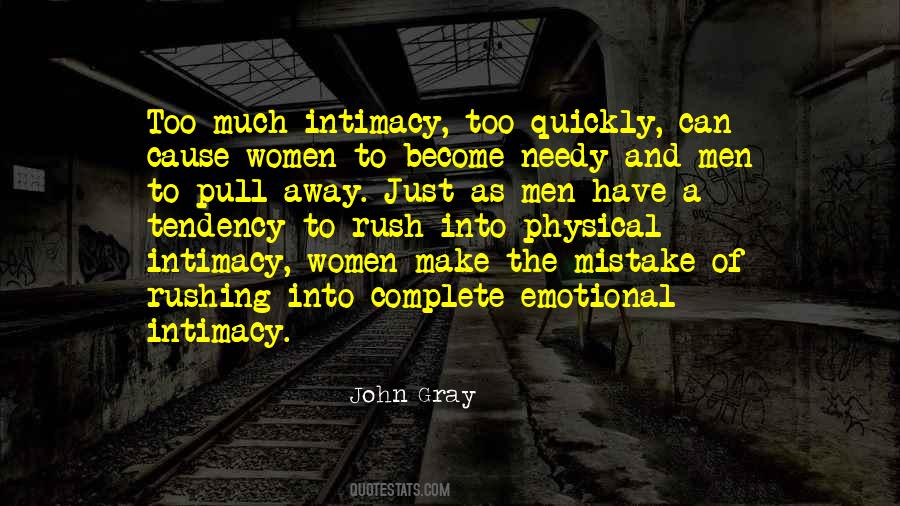 Physical Intimacy Quotes #1536043