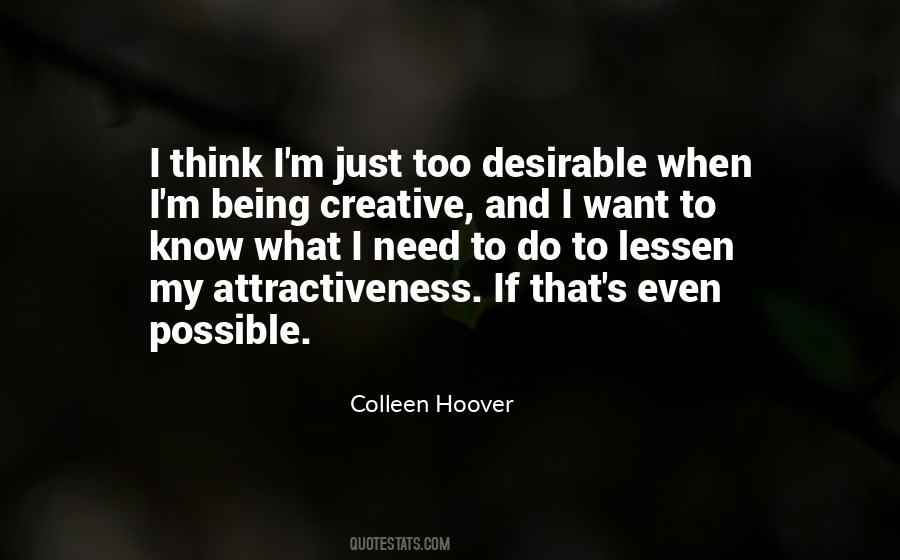 Quotes About Being Desirable #730565