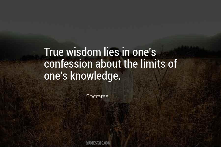 Quotes About The Limits Of Knowledge #964239
