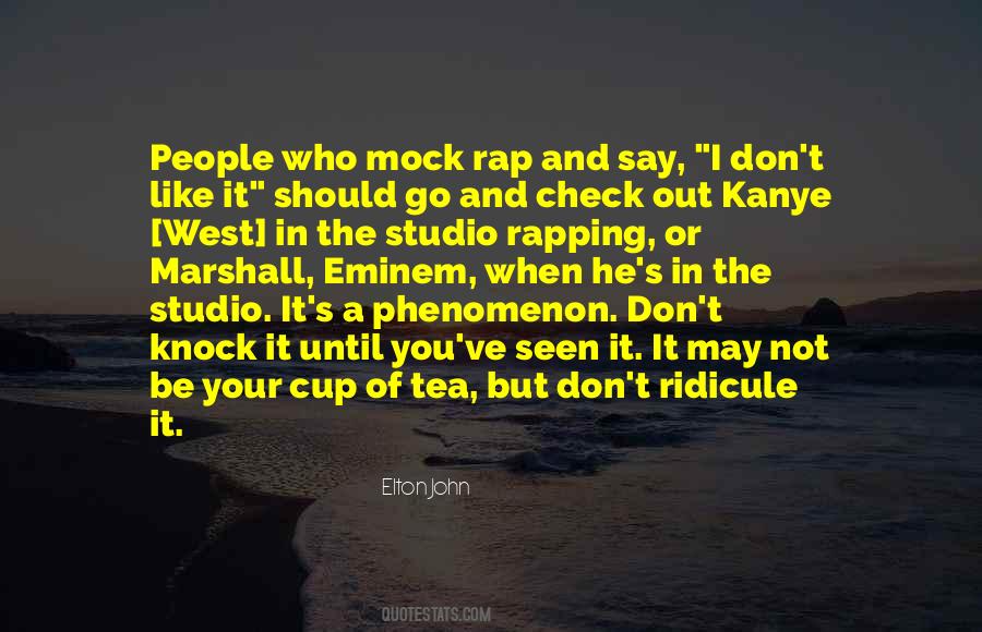 Quotes About Rapping #1108450