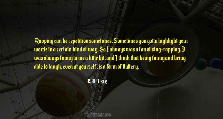 Quotes About Rapping #1201990