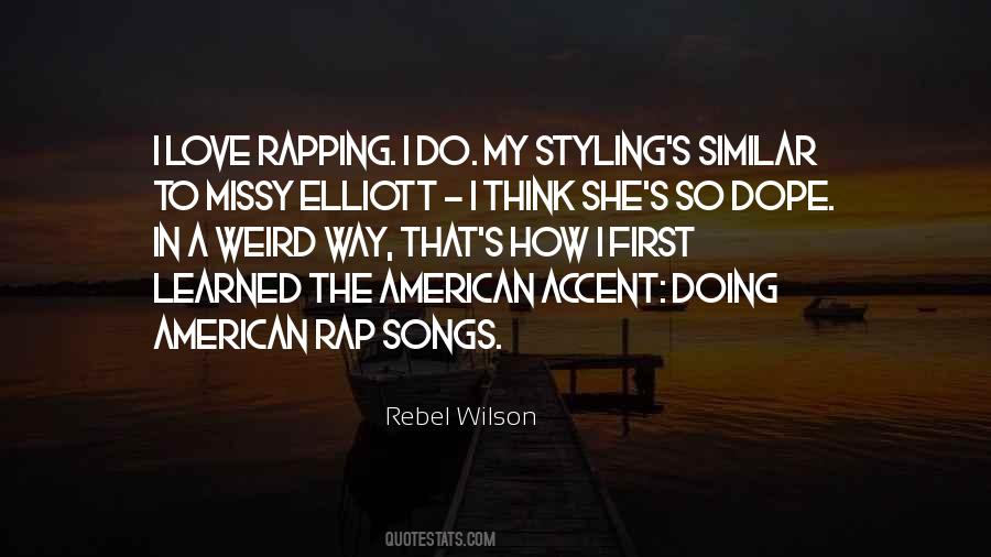 Quotes About Rapping #232989