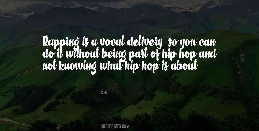 Quotes About Rapping #378671