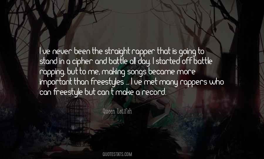 Quotes About Rapping #490755