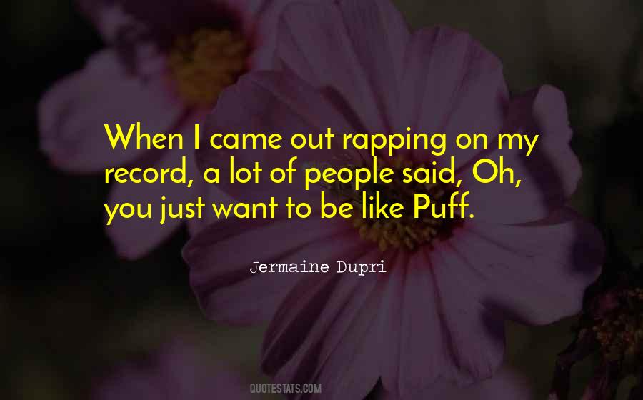 Quotes About Rapping #741840
