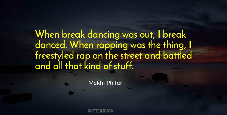 Quotes About Rapping #902002