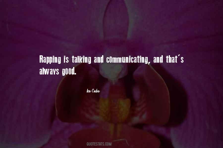 Quotes About Rapping #983393
