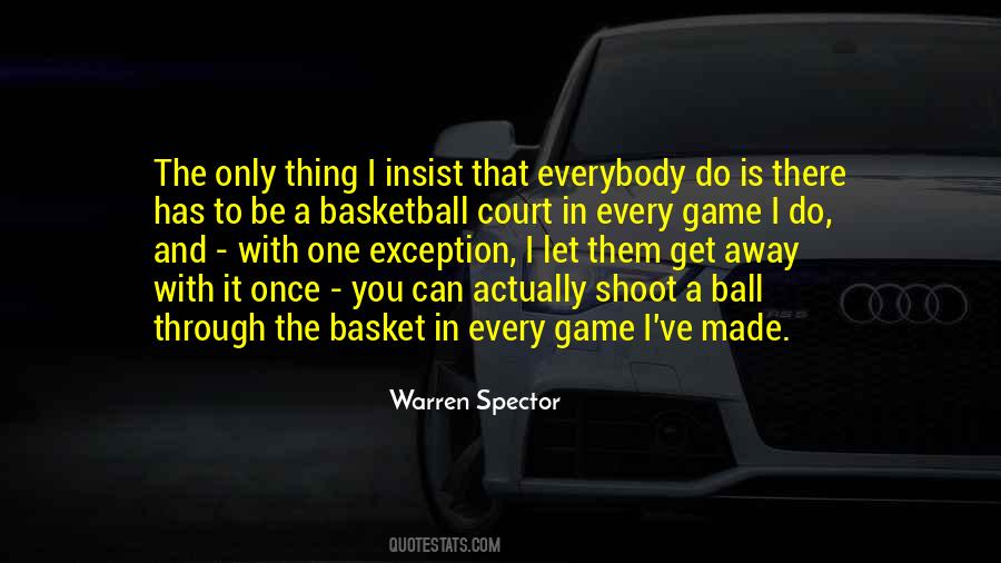 Quotes About A Basketball Game #842673