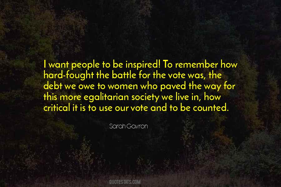 Women Vote Quotes #1036381