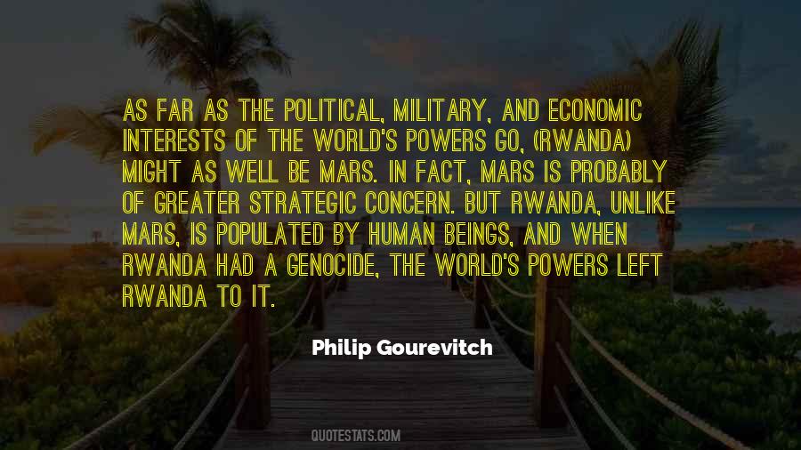 Quotes About Rwanda #1022607