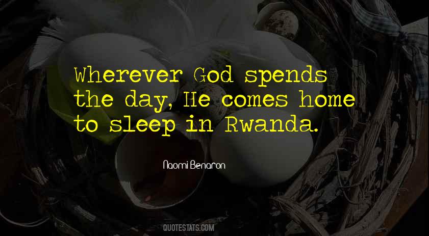 Quotes About Rwanda #1322261