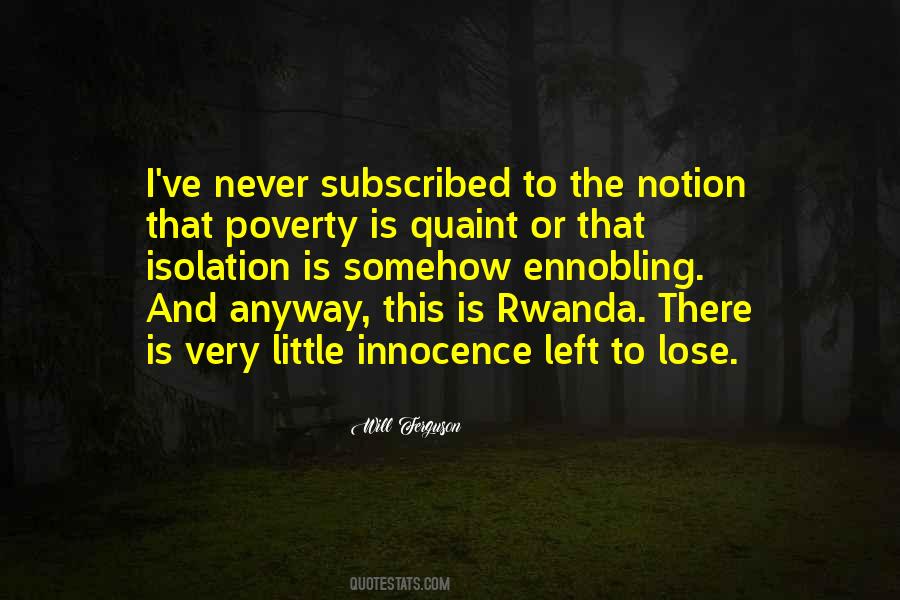 Quotes About Rwanda #983413