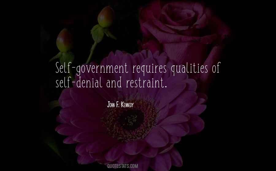 Quotes About Self Restraint #1386386